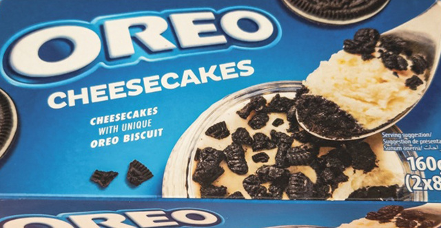 Ο ΕΦΕΤ ανακαλεί τα Oreo Cheesecakes