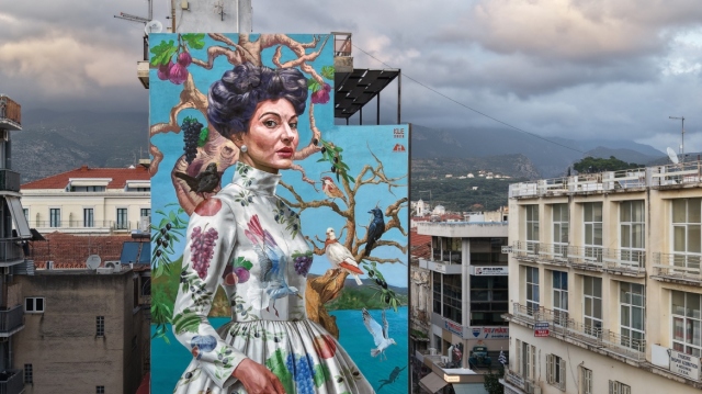 &Eta; &tau;&omicron;&iota;&chi;&omicron;&gamma;&rho;&alpha;&phi;ί&alpha; &tau;&eta;&sigmaf; &Mu;&alpha;&rho;ί&alpha;&sigmaf; &Kappa;ά&lambda;&lambda;&alpha;&sigmaf; &sigma;&tau;&eta;&nu; &Kappa;&alpha;&lambda;&alpha;&mu;ά&tau;&alpha; &alpha;&nu;&alpha;&delta;&epsilon;ί&chi;&theta;&eta;&kappa;&epsilon; &omega;&sigmaf; &eta; &kappa;&omicron;&rho;&upsilon;&phi;&alpha;ί&alpha; &sigma;&tau;&omicron;&nu; &kappa;ό&sigma;&mu;&omicron; &gamma;&iota;&alpha; &tau;&omicron;&nu; &Nu;&omicron;έ&mu;&beta;&rho;&iota;&omicron;