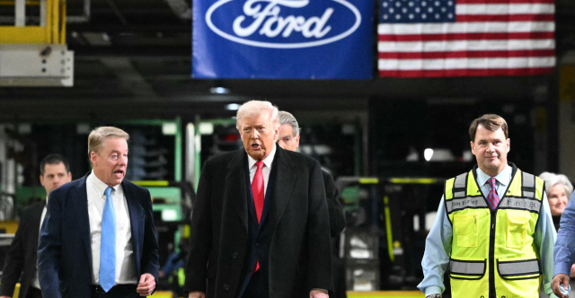 &Eta; Ford έ&theta;&epsilon;&sigma;&epsilon; &sigma;&epsilon; &delta;&iota;&alpha;&theta;&epsilon;&sigma;&iota;&mu;ό&tau;&eta;&tau;&alpha; &tau;&omicron;&nu; &epsilon;&rho;&gamma;ά&tau;&eta; &pi;&omicron;&upsilon; &alpha;&pi;&omicron;&kappa;ά&lambda;&epsilon;&sigma;&epsilon; &tau;&omicron;&nu; &Tau;&rho;&alpha;&mu;&pi; &laquo;&pi;&rho;&omicron;&sigma;&tau;ά&tau;&eta; &pi;&alpha;&iota;&delta;ό&phi;&iota;&lambda;&omega;&nu;&raquo;