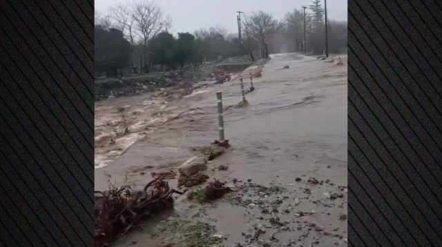 ΣΟΒΑΡΑ ΠΡΟΒΛΗΜΑΤΑ ΣΤΟ ΟΔΙΚΟ ΔΙΚΤΥΟ ΤΗΣ ΣΑΜΟΘΡΑΚΗΣ ΑΠΟ ΤΗΝ ΕΝΤΟΝΗ ΒΡΟΧΟΠΤΩΣΗ