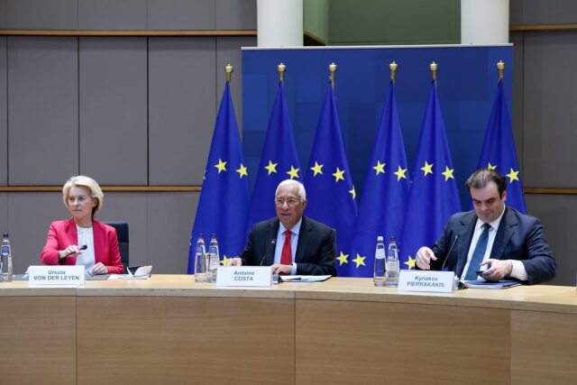 Πιερρακάκης: Οι τιμές στην ενέργεια και ο ρόλος του ευρώ στην κορυφή της ατζέντας του Συμβουλίου Κορυφής της ΕΕ