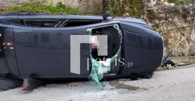 ΤΡΟΧΑΙΟ ΣΤΟ ΗΡΑΚΛΕΙΟ ΚΡΗΤΗΣ, ΑΝΑΠΟΔΟΓΥΡΙΣΕ ΑΥΤΟΚΙΝΗΤΟ ΚΑΙ ΕΓΚΛΩΒΙΣΤΗΚΕ Ο ΟΔΗΓΟΣ, ΔΕΙΤΕ ΦΩΤΟΓΡΑΦΙΕΣ