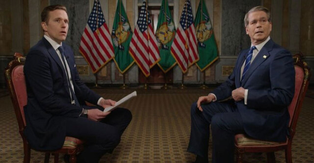 &laquo;&Omicron; &Pi;&rho;ό&epsilon;&delta;&rho;&omicron;&sigmaf; &sigma;&epsilon; &theta;έ&lambda;&epsilon;&iota; &alpha;&mu;έ&sigma;&omega;&sigmaf;&raquo;: &Omicron; &upsilon;&pi;. &Omicron;&iota;&kappa;&omicron;&nu;&omicron;&mu;&iota;&kappa;ώ&nu; &delta;&iota;έ&kappa;&omicron;&psi;&epsilon; live &sigma;&upsilon;&nu;έ&nu;&tau;&epsilon;&upsilon;&xi;&eta; &gamma;&iota;&alpha; &nu;&alpha; &mu;&iota;&lambda;ή&sigma;&epsilon;&iota; &sigma;&tau;&omicron;&nu; &Tau;&rho;&alpha;&mu;&pi;, &gamma;ύ&rho;&iota;&sigma;&epsilon; &mu;&epsilon; &tau;&rho;&epsilon;&mu;ά&mu;&epsilon;&nu;&eta; &phi;&omega;&nu;ή &mu;&epsilon;&tau;ά &alpha;&pi;ό 2 ώ&rho;&epsilon;&sigmaf;