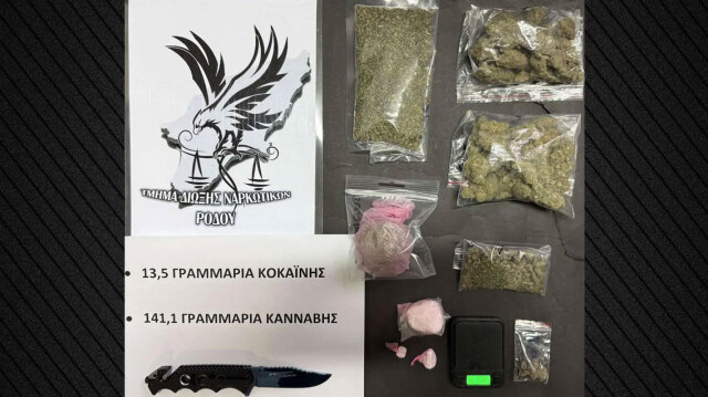 &Delta;ύ&omicron; &sigma;&upsilon;&lambda;&lambda;ή&psi;&epsilon;&iota;&sigmaf; &gamma;&iota;&alpha; &delta;&iota;&alpha;&kappa;ί&nu;&eta;&sigma;&eta; &nu;&alpha;&rho;&kappa;&omega;&tau;&iota;&kappa;ώ&nu; &kappa;&alpha;&iota; &pi;&alpha;&rho;ά&nu;&omicron;&mu;&eta; &omicron;&pi;&lambda;&omicron;&kappa;&alpha;&tau;&omicron;&chi;ή &sigma;&tau;&eta; &Rho;ό&delta;&omicron;