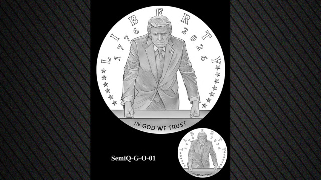 Ο Τραμπ θα κυκλοφορήσει χρυσό νόμισμα 24 καρατίων με τη μορφή του 