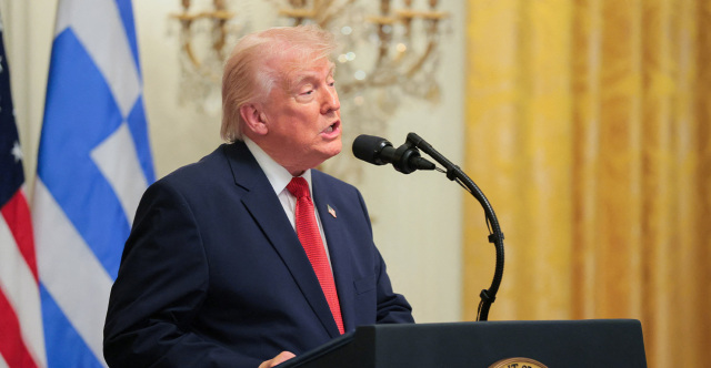 Δείτε την τελετή για την επέτειο της 25ης Μαρτίου στον Λευκό Οίκο παρουσία του Τραμπ 