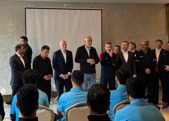 Ο Ινφαντίνο ταξίδεψε στην Τουρκία, είδε το φιλικό του Ιράν και δήλωσε με σιγουριά: «Θα παίξει στο Παγκόσμιο Κύπελλο» 