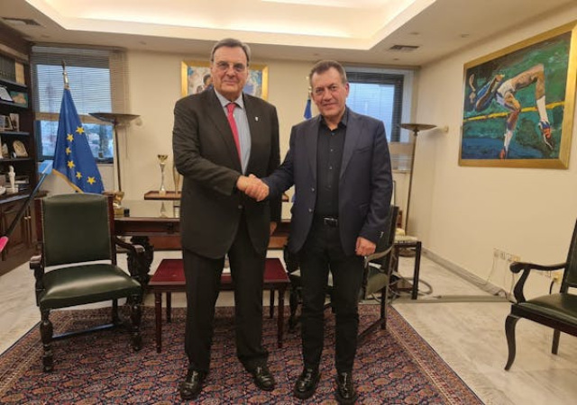 &Upsilon;&pi;&omicron;&upsilon;&rho;&gamma;&epsilon;ί&omicron; &Alpha;&theta;&lambda;&eta;&tau;&iota;&sigma;&mu;&omicron;ύ &kappa;&alpha;&iota; &Epsilon;&Omicron;&Epsilon; &mu;&epsilon; &kappa;&omicron;&iota;&nu;ό &beta;&eta;&mu;&alpha;&tau;&iota;&sigma;&mu;ό, &pi;&rho;&omicron;&sigmaf; &tau;&omicron;&upsilon;&sigmaf; &Omicron;&lambda;&upsilon;&mu;&pi;&iota;&alpha;&kappa;&omicron;ύ&sigmaf; &Alpha;&gamma;ώ&nu;&epsilon;&sigmaf; &tau;&omicron;&upsilon; &Lambda;&omicron;&sigmaf; Ά&nu;&tau;&zeta;&epsilon;&lambda;&epsilon;&sigmaf;