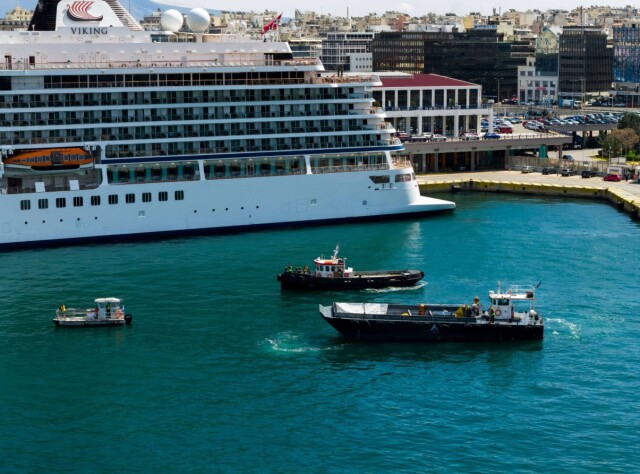 ΑΣΚΗΣΗ ΕΤΟΙΜΟΤΗΤΑΣ ΓΙΑ ΤΗΝ ΑΝΤΙΜΕΤΩΠΙΣΗ ΡΥΠΑΝΣΗΣ ΣΤΟ ΛΙΜΑΝΙ ΤΟΥ ΠΕΙΡΑΙΑ, ΔΕΙΤΕ ΦΩΤΟΓΡΑΦΙΕΣ