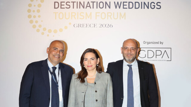 &Tau;&omicron;&upsilon;&rho;&iota;&sigma;&mu;ό&sigmaf; &gamma;ά&mu;&omicron;&upsilon;: &Sigma;&tau;&omicron; &epsilon;&pi;ί&kappa;&epsilon;&nu;&tau;&rho;&omicron; &eta; &Epsilon;&lambda;&lambda;ά&delta;&alpha; &sigma;&tau;&omicron; Destination Weddings Tourism Forum 2026, έ&omega;&sigmaf; 2,5 &delta;&iota;&sigma;. &epsilon;&upsilon;&rho;ώ &eta; &epsilon;&tau;ή&sigma;&iota;&alpha; &sigma;&upsilon;&mu;&beta;&omicron;&lambda;ή