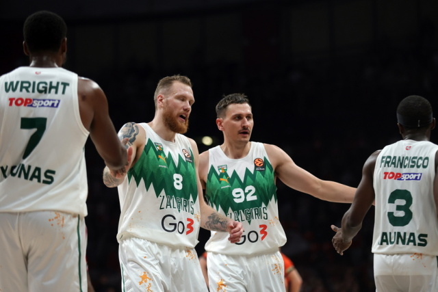 Euroleague: Η Ζάλγκιρις κέρδισε 81-78 την Φενέρ στο Κάουνας και μείωσε σε 2-1 τη σειρά | Επικαιρότητα στο PlusTV.gr