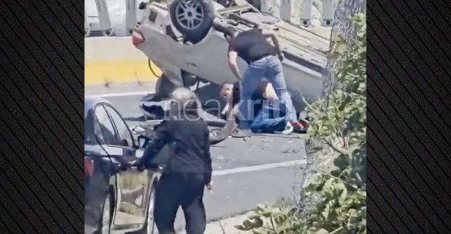 &Tau;&rho;&omicron;&chi;&alpha;ί&omicron; &sigma;&tau;&eta;&nu; &Kappa;&rho;ή&tau;&eta; &mu;&epsilon; έ&nu;&alpha;&nu; &tau;&rho;&alpha;&upsilon;&mu;&alpha;&tau;ί&alpha;, &alpha;&upsilon;&tau;&omicron;&kappa;ί&nu;&eta;&tau;&omicron; &tau;&omicron;ύ&mu;&pi;&alpha;&rho;&epsilon; &sigma;&tau;&omicron;&nu; &Beta;&Omicron;&Alpha;&Kappa; &kappa;&alpha;&iota; &omicron;&delta;&eta;&gamma;&omicron;ί έ&sigma;&pi;&epsilon;&upsilon;&sigma;&alpha;&nu; &nu;&alpha; &beta;&omicron;&eta;&theta;ή&sigma;&omicron;&upsilon;&nu; &tau;&omicron;&nu; &omicron;&delta;&eta;&gamma;ό - &Delta;&epsilon;ί&tau;&epsilon; &beta;ί&nu;&tau;&epsilon;&omicron;
