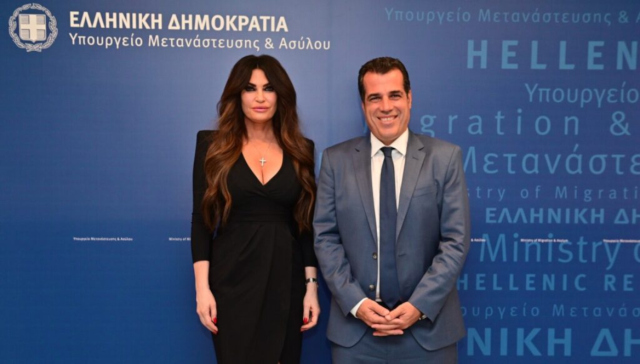 Πλεύρης και Γκιλφόιλ συζητούν παράνομη μετανάστευση και ενίσχυση προστασίας συνόρων