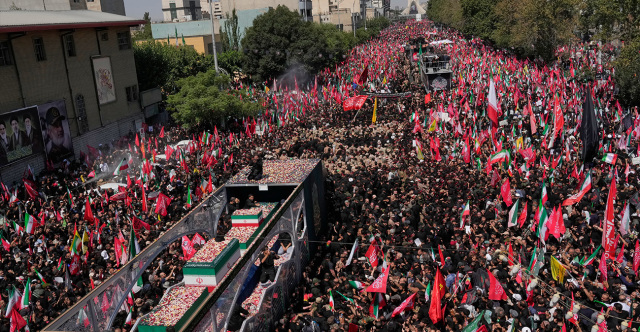 ΟΛΟΚΛΗΡΩΘΗΚΕ Η ΤΕΛΕΤΗ ΓΙΑ ΤΟΝ ΑΛΙ ΧΑΜΕΝΕΐ ΣΤΗΝ ΙΡΑΝΙΚΗ ΚΟΜ, Η ΣΟΡΟΣ ΜΕΤΑΦΕΡΕΤΑΙ ΣΤΟ ΙΡΑΚ