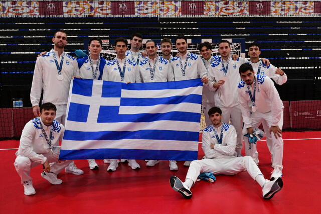 Ιστορικό μετάλλιο για την εθνική χάντμπολ στους Μεσογειακούς Αγώνες: Ηττήθηκε στον τελικό απ' την Αίγυπτο και κατέκτησε το Ασημένιο