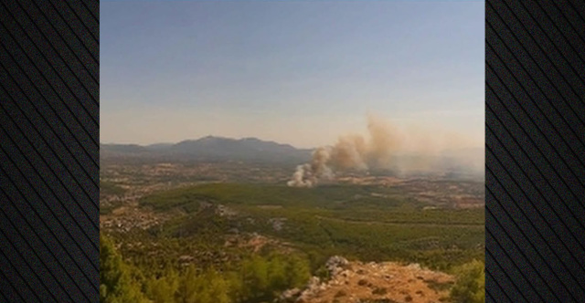 Φωτιά σε δασική έκταση στη Μακρυκάπα της Εύβοιας, 112 για εκκένωση της Τριάδας, επιχειρούν 5 εναέρια