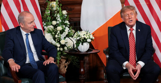«Θα λάτρευα να δω ενωμένη την Ιρλανδία», δήλωσε ο Τραμπ | Επικαιρότητα στο PlusTV.gr