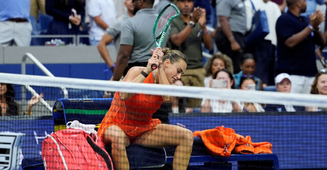 Οργή Σαμπαλένκα μετά τον χαμένο τελικό του US Open: Ξέσπασε στην ρακέτα της και την διέλυσε
