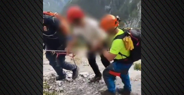 Επιχείρηση διάσωσης 34χρονου στον Όλυμπο - Μεταφέρθηκε με ασφάλεια και τον παρέλαβε το ΕΚΑΒ