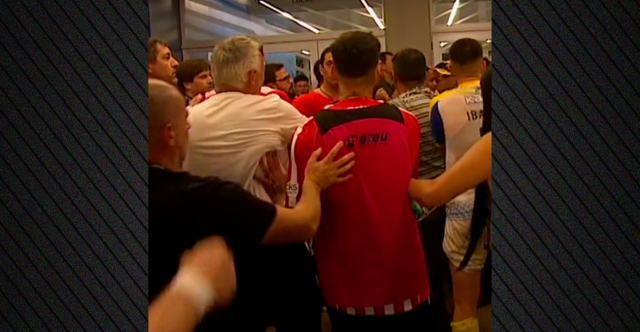 Άγριο ξύλο μεταξύ παικτών στην Αργεντινή μετά τον τελικό της Εστουντιάντες με τη Ροσάριο Σεντράλ, βίντεο