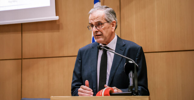 Μίνι οικονομική πλατφόρμα από Σαμαρά, δηλώνει υπέρμαχος του κοινωνικού φιλελευθερισμού, ζήτησε ΦΠΑ 13% για την εστίαση