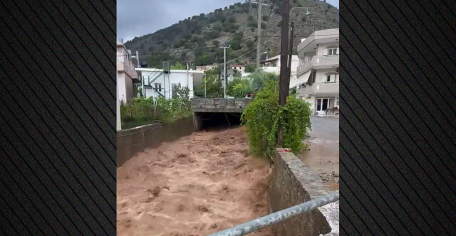 Κακοκαιρία στην Κρήτη: Νέο 112 στον Μυλοπόταμο - «Μετακινηθείτε σε υψηλότερα σημεία» | Επικαιρότητα στο LivePress.gr