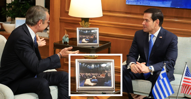 H διπλωματία της εικόνας: Η φωτογραφία με νόημα ανάμεσα στους Μητσοτάκη και Ρούμπιο | Επικαιρότητα στο PlusTV.gr