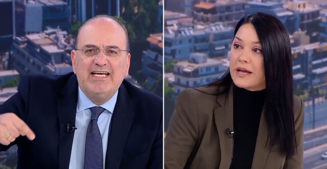 Συγγνώμη Λαζαρίδη στη Γιαννακοπούλου μετά τον έντονο καβγά στον αέρα: Η πολιτική αντιπαράθεση ξέφυγε από τα καλώς εννοούμενα πλαίσια