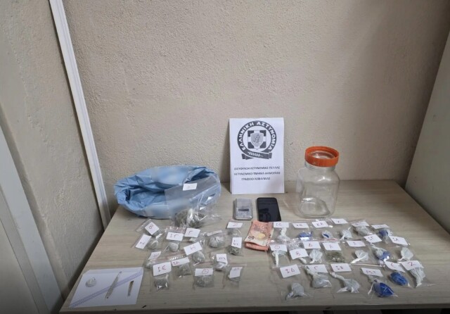 Συνελήφθη άνδρας για διακίνηση και καλλιέργεια ναρκωτικών στην Πέλλα 
