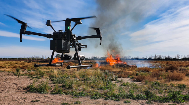 Με 80 drones στη φετινή αντιπυρική περίοδο η Πολιτική Προστασία