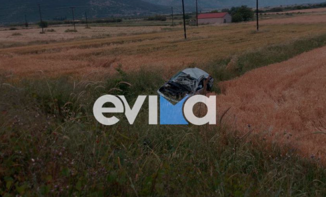 Εύβοια: 62χρονος νεκρός σε τροχαίο - Το αυτοκίνητό του κατέληξε σε χωράφι