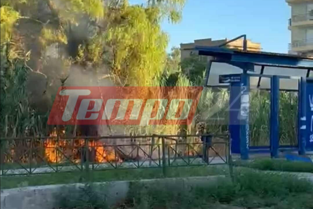 Συνελήφθη 14χρονος για τη φωτιά κοντά στον Προαστιακό στην Πάτρα - Αναζητούνται ακόμα δύο άτομα
