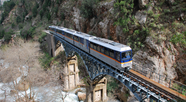 Hellenic Train: Αναστέλλονται τα απογευματινά δρομολόγια του Οδοντωτού στη διαδρομή Διακοπτό - Καλάβρυτα