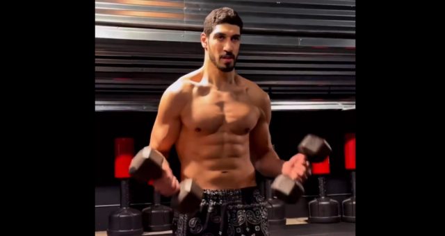 Enes Kanter Freedom starts WNBA transition in gym video