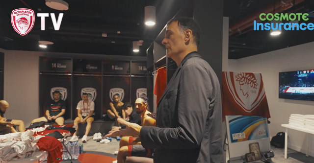 «Όταν επιστρέψαμε στα βασικά, κερδίσαμε»: Η ομιλία του Μπαρτζώκα και η παρακάμερα της νίκης του Ολυμπιακού επί της Φενέρμπαχτσε στο Super Cup