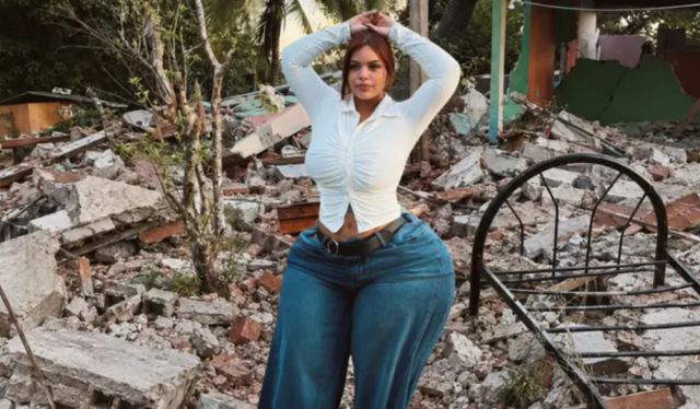 Influencer στον Παναμά τα άκουσε για τις πόζες μπροστά στα ερείπια κτηρίων μετά τον σεισμό των 7,7 Ρίχτερ, τι απάντησε στους επικριτές της