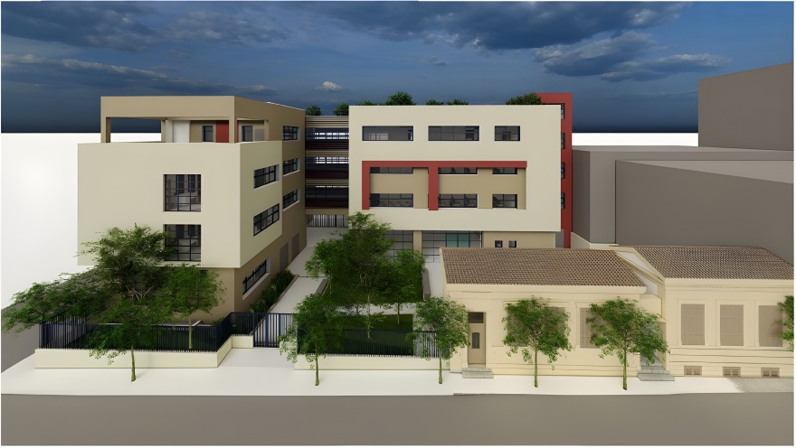 Chardalias: New, modern school complex for the 7th Piraeus High School