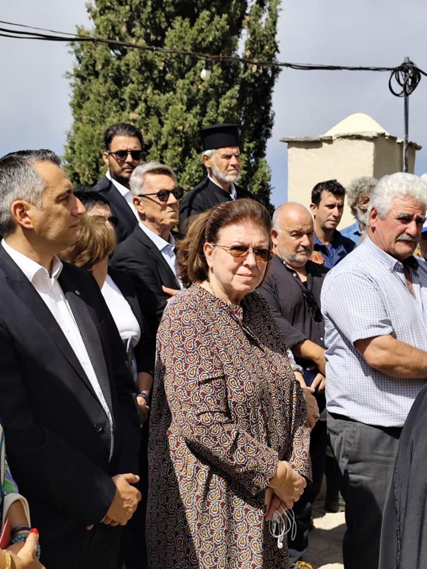 Επίσκεψη Μενδώνη στην Ικαρία - Εγκαίνια της αποκατεστημένης Μονής Οσίας Θεοκτίστης, στην Κοινότητα Ευδήλου