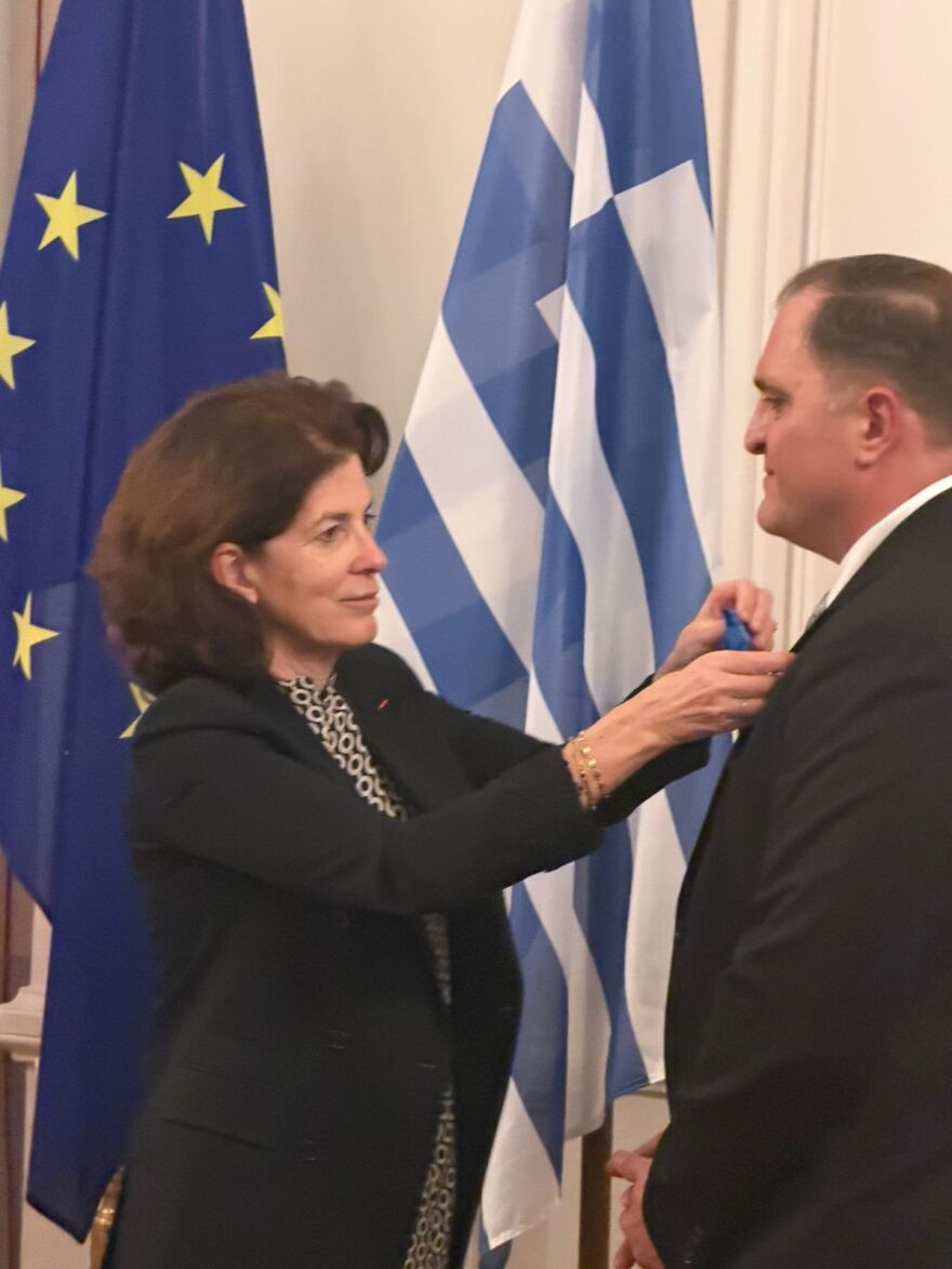 ΑΑΔΕ: Ιππότης του Εθνικού Τάγματος Αξίας της Γαλλικής Δημοκρατίας ο Γ. Πιτσιλής