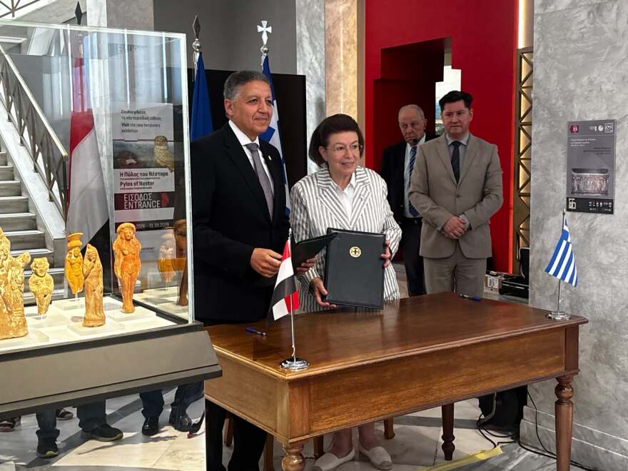 Αιγυπτιακές αρχαιότητες παραδόθηκαν από την Ελλάδα στη χώρα προέλευσής τους - Ηχηρό μήνυμα υπέρ του επαναπατρισμού πολιτιστικών αγαθών