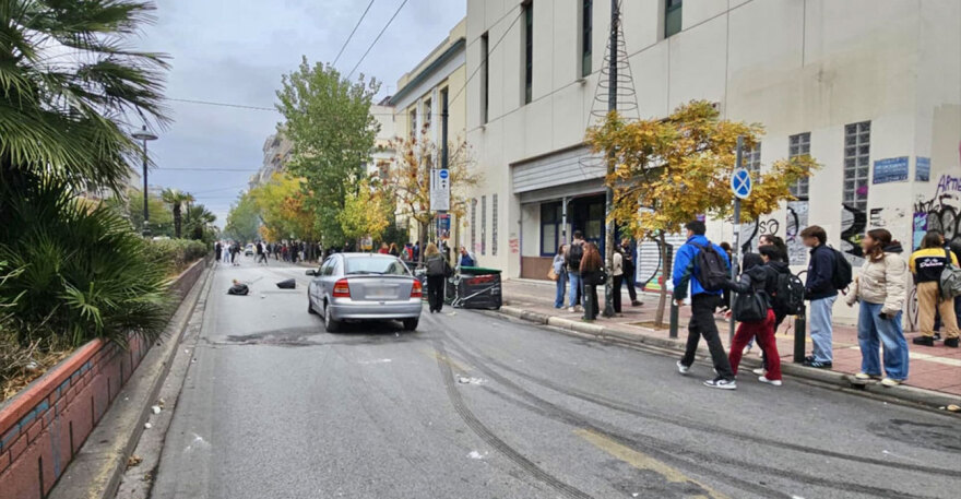 Ένταση στην Πατησίων - Στο σημείο ΜΑΤ και ομάδα Δράση