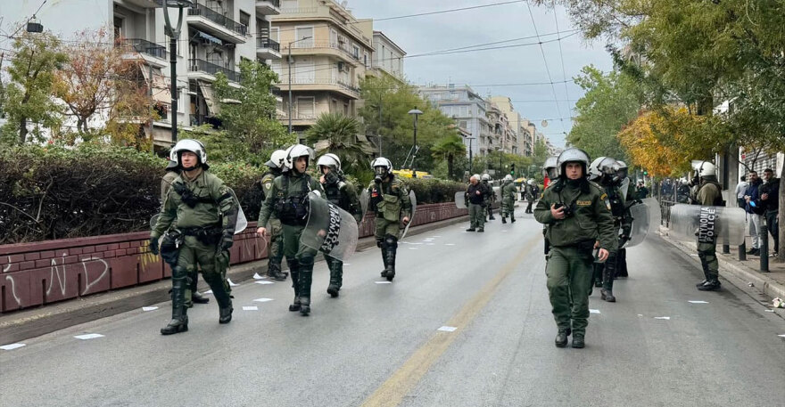 Ένταση στην Πατησίων - Στο σημείο ΜΑΤ και ομάδα Δράση