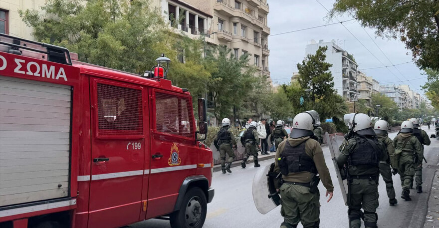 Ένταση στην Πατησίων - Στο σημείο ΜΑΤ και ομάδα Δράση