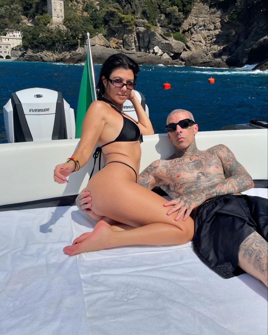  Κόρτνεϊ Καρντάσιαν για τα γενέθλια του Τράβις Μπάρκερ: Είσαι ο έρωτας της ζωής μου