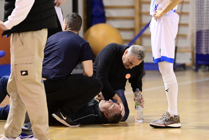 Μπάσκετ: Χτύπησαν με κάδο στο κεφάλι προπονητή σε αγώνα της Γ' εθνικής στο Μαρούσι