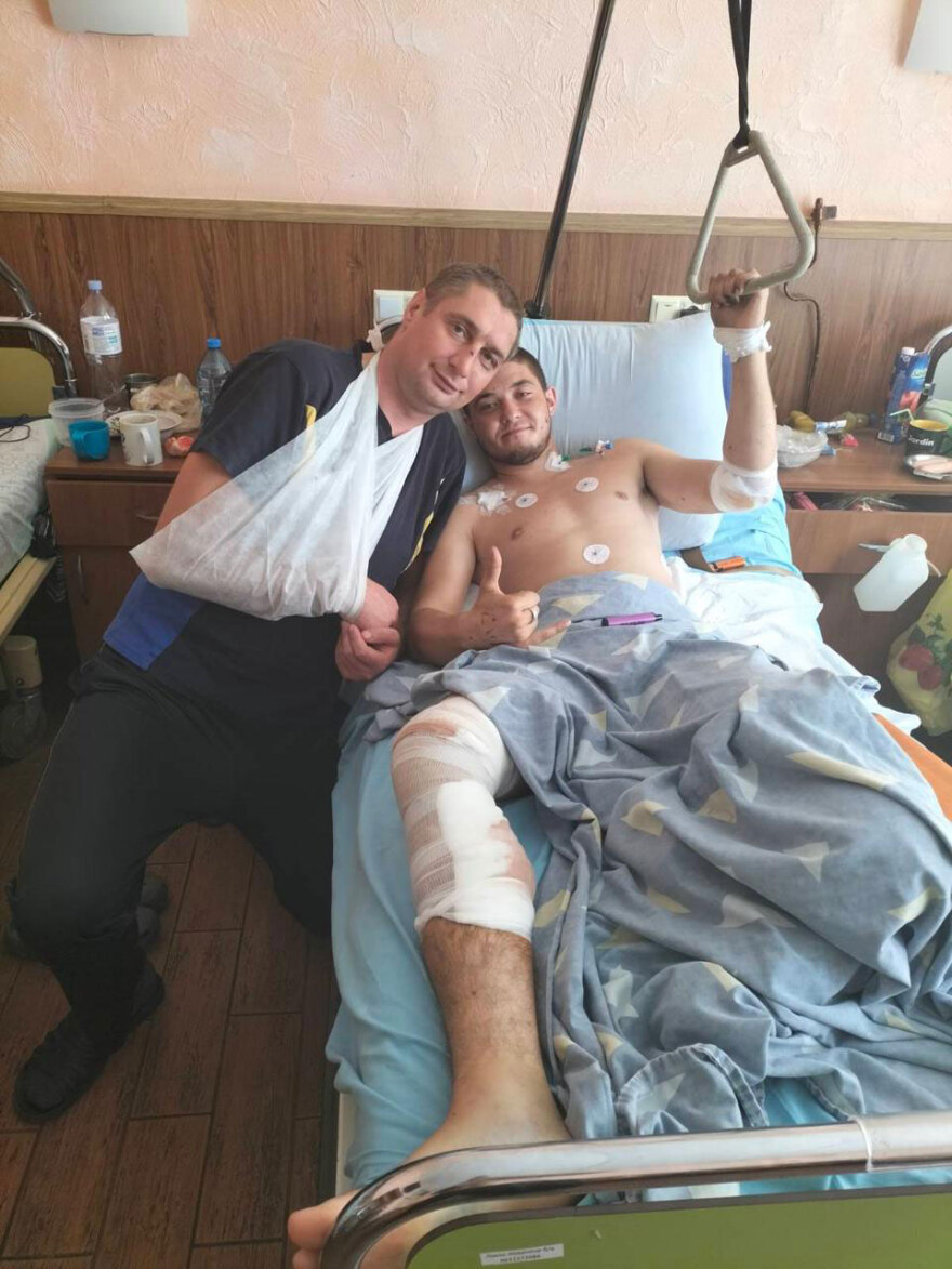 Πόλεμος στην Ουκρανία: Η ιστορία του νεαρού Αντρέι - Ήθελε να καταταγεί, χτυπήθηκε στη Ζαπορίζια και έχασε το πόδι του