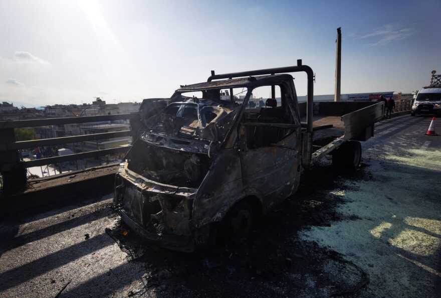 Κηφισός: Φωτιά σε όχημα στο ρεύμα προς Λαμία