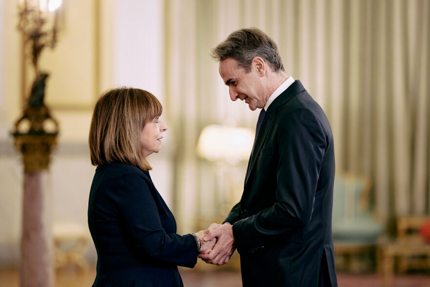 Σακελλαροπούλου, Μητσοτάκης, Ανδρουλάκης, Φάμελλος, Χαρδαλιάς, Δούκας στην δοξολογία για το νέο έτος