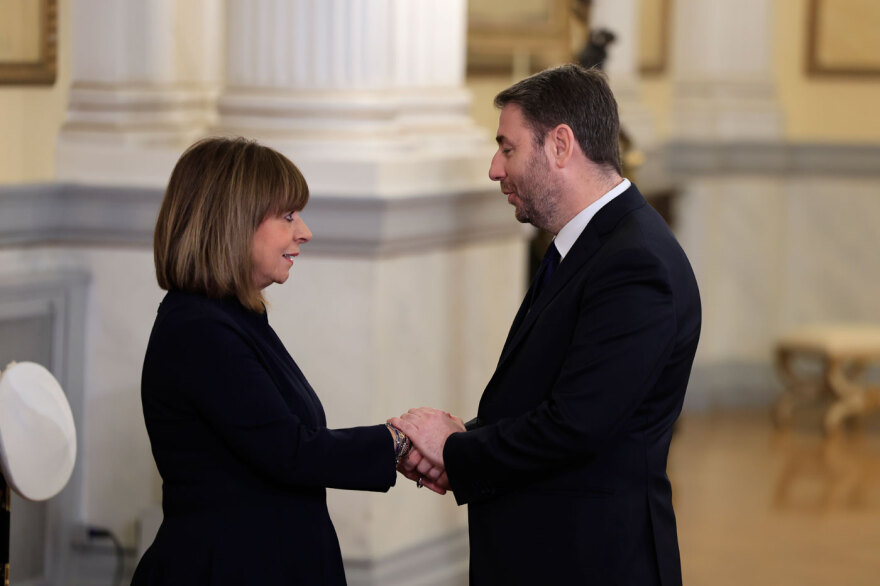 Σακελλαροπούλου, Μητσοτάκης, Ανδρουλάκης, Φάμελλος, Χαρδαλιάς, Δούκας στην δοξολογία για το νέο έτος