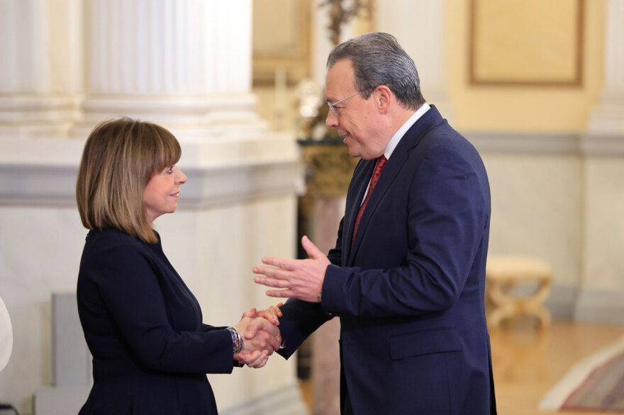 Σακελλαροπούλου, Μητσοτάκης, Ανδρουλάκης, Φάμελλος, Χαρδαλιάς, Δούκας στην δοξολογία για το νέο έτος